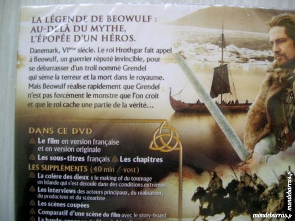 DVD BEOWULF La l&eacute;gende viking NEUF SOUS BLISTER DVD et blu-ray