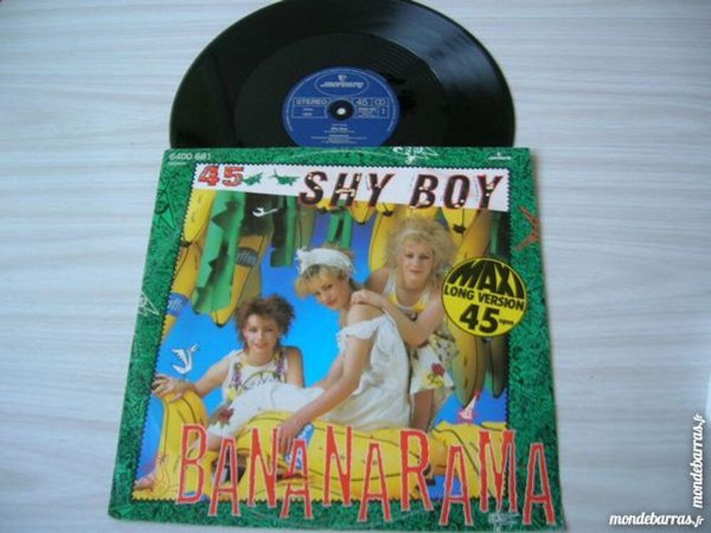 MAXI 45 TOURS BANANARAMA Shy boy CD et vinyles