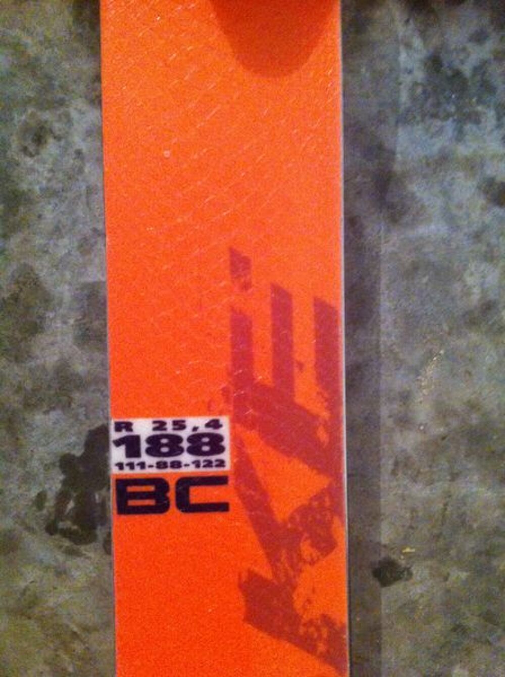 Ski Stockli Snake 188cm 111.88.122 Sports