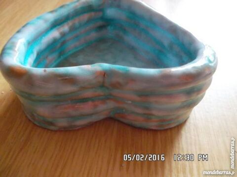 COEUR BLEU EN TERRE CUITE*JUSTE 2E*KIKI60230 2 Chambly (60)