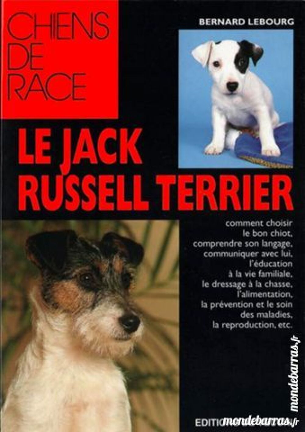 JACK RUSSELL TERRIER - CHIEN / les-livres-de-jac Livres et BD