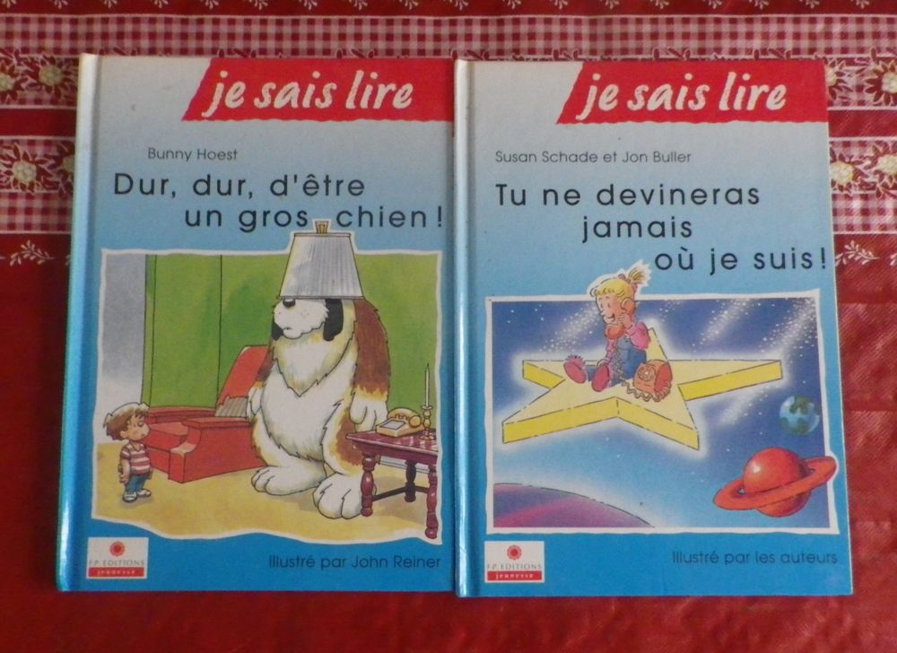 LOT DE 2 " JE SAIS LIRE " Livres et BD
