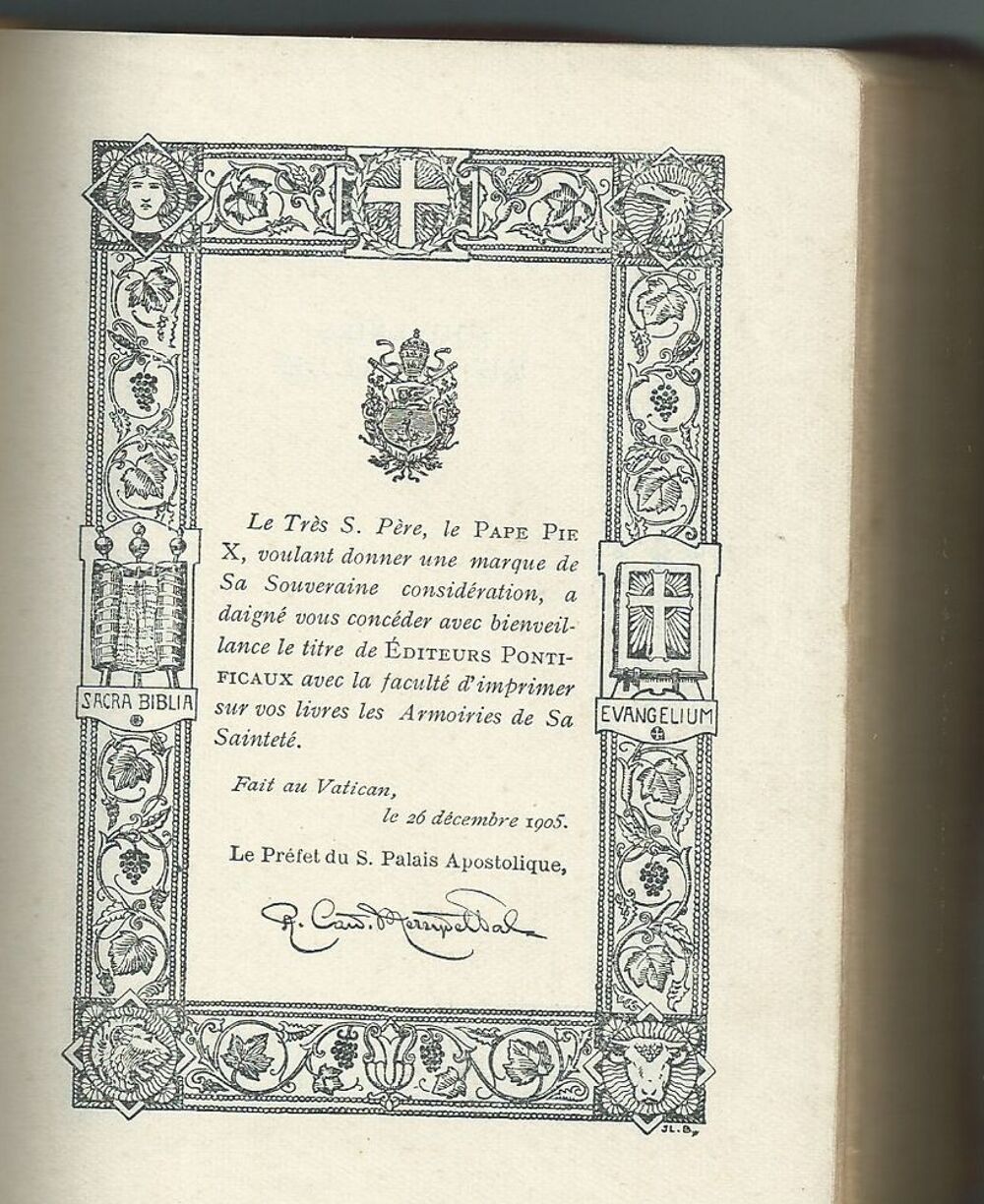 Missel de la sainte bible No 282 Livres et BD