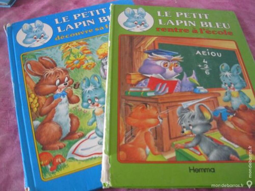 petit lapin bleu Livres et BD
