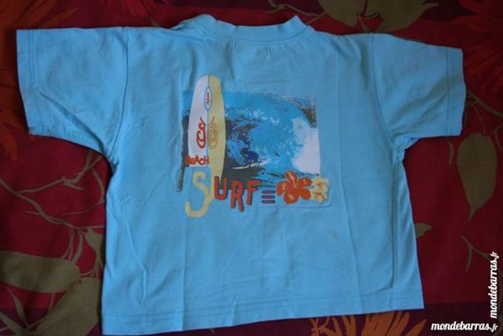 Lot de 2 T-shirt manche courte 3 ans Mixte MIROTON Vêtements enfants