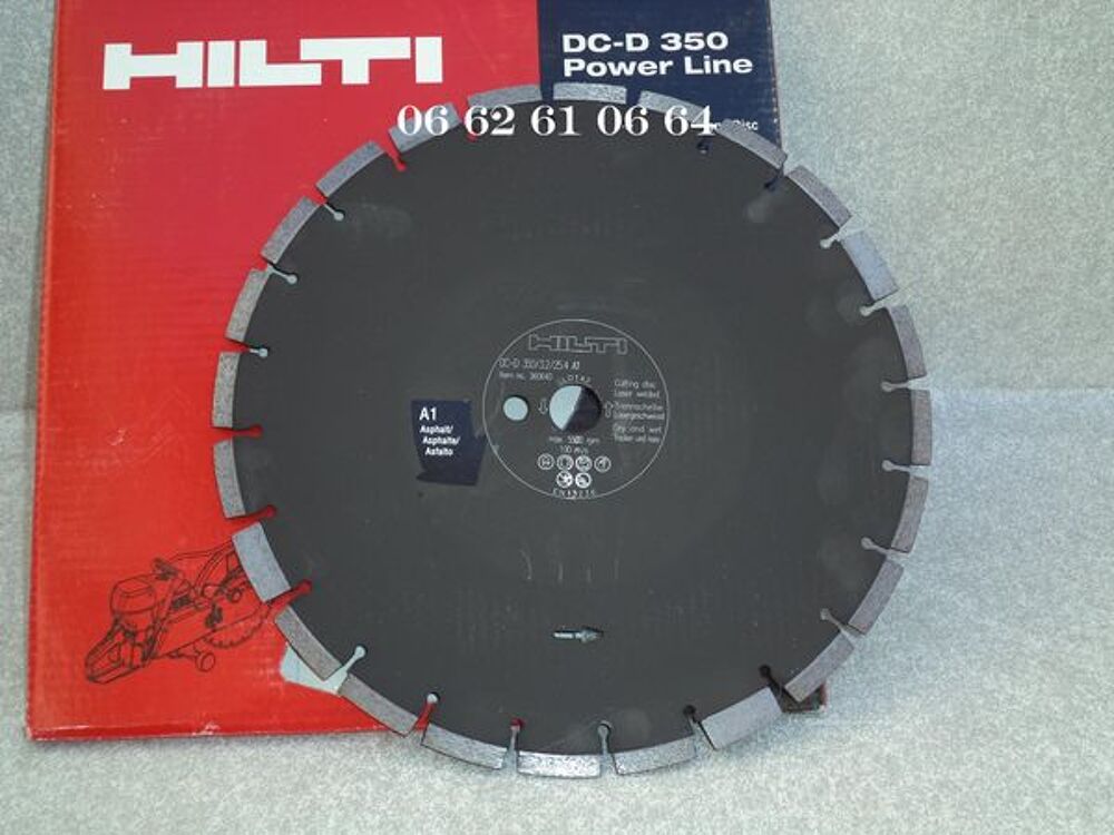 Disque de tron&ccedil;onnage HILTI 350 mm Bricolage