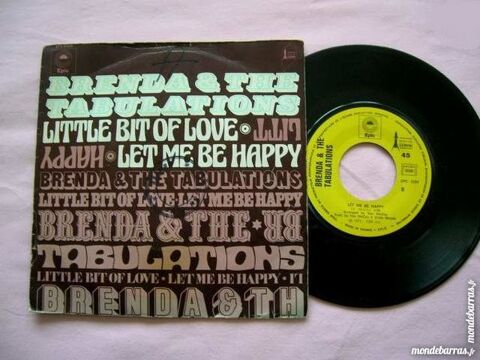 45 Tours BRENDA & THE TABULATIONS Little bit of love 13 Nantes (44)