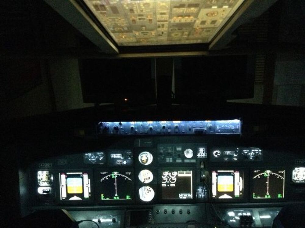 Simulateur de vol cockpit avion Consoles et jeux vidéos