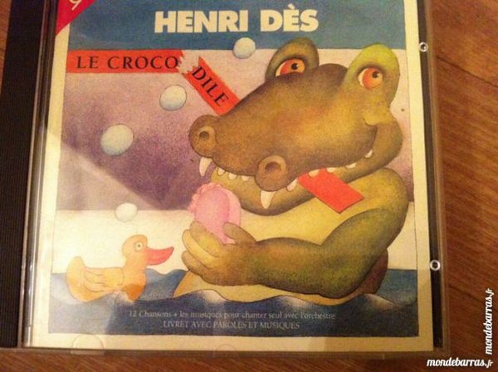 4 CD HENRI DES POUR ENFANTS CD et vinyles