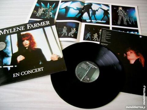 DOUBLE 33 TOURS MYLENE FARMER En Concert  ORIGINAL 65 Nantes (44)