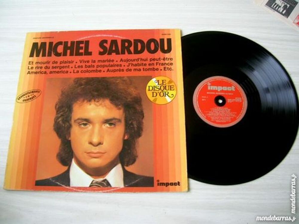 33 TOURS MICHEL SARDOU Le disque d'or CD et vinyles