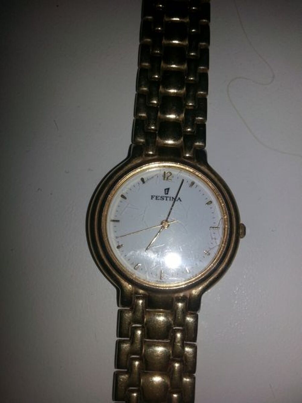 montre femme plaque or Bijoux et montres