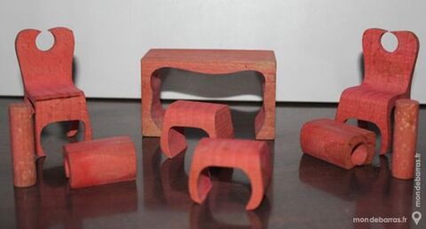 Rare JEU bois Meubles poupée art déco 35 Paris 14 (75)