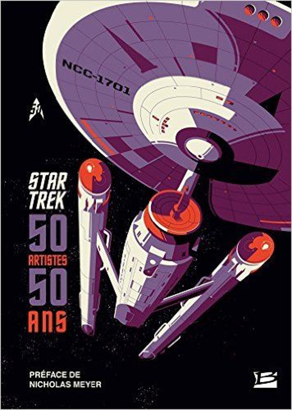 STAR TREK : 50 ans, 50 artistes NEUF Livres et BD