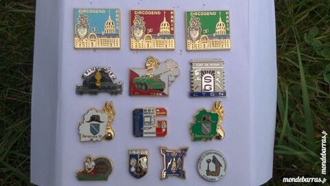 Pin's Gendarmerie unit�s sp�cialis�es 5 Saint-Vallier (71)