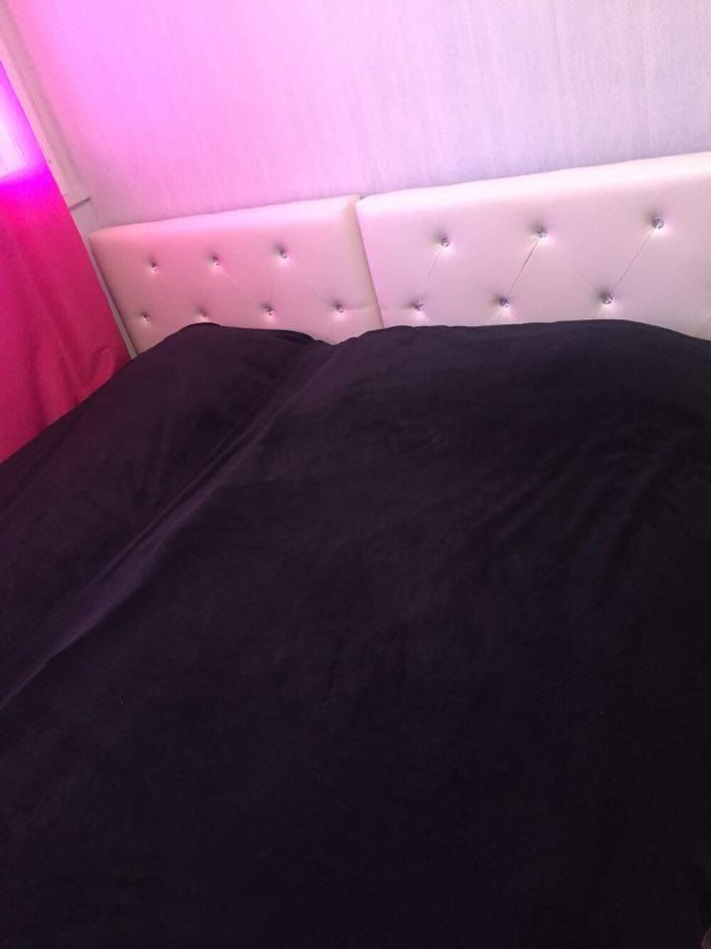 2 lit coffre neufs blancs avec les matelas 90x190 Meubles