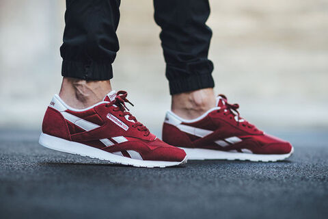 Reebok classic nylon rouge 80 Bgles (33)