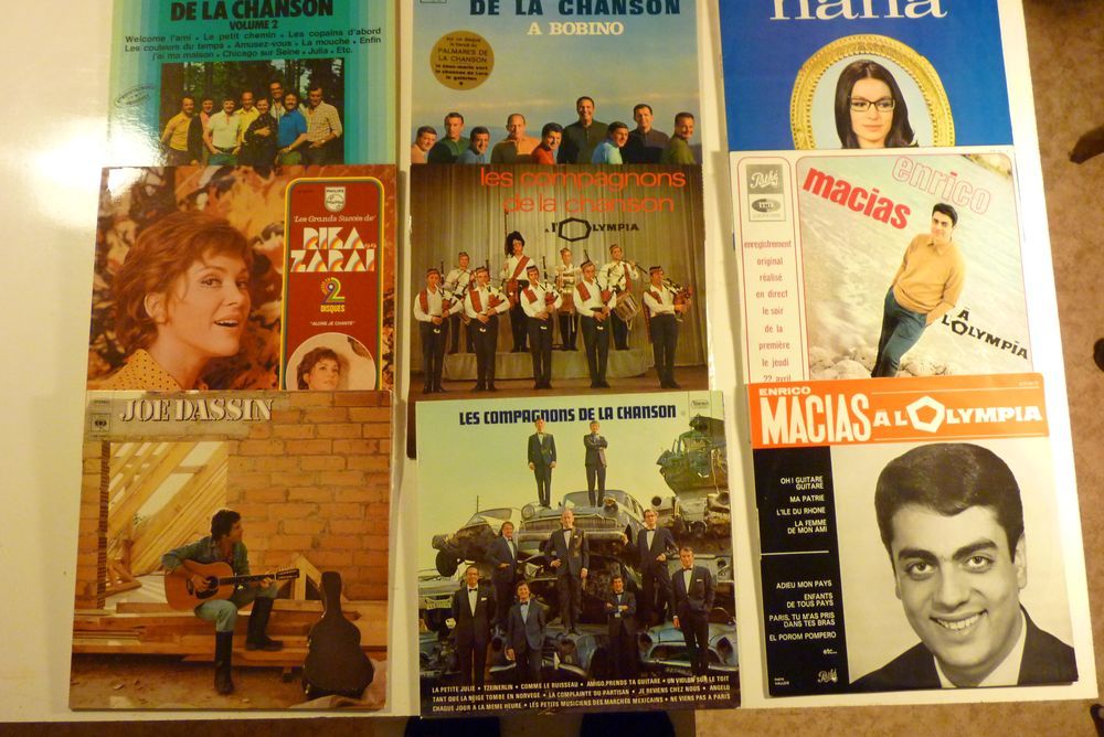 Cent quatre vingt quatre vinyles &agrave; saisir CD et vinyles