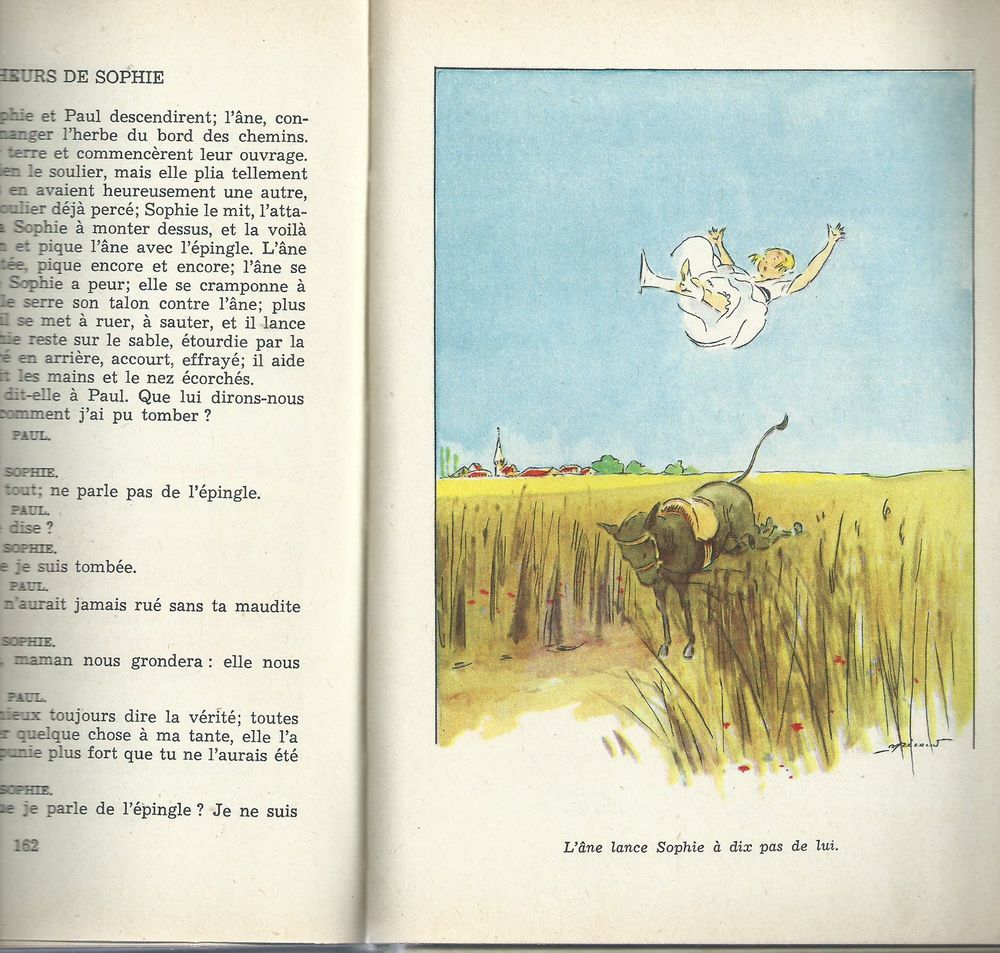 1 livre , les malheurs de sophie 1951 Livres et BD
