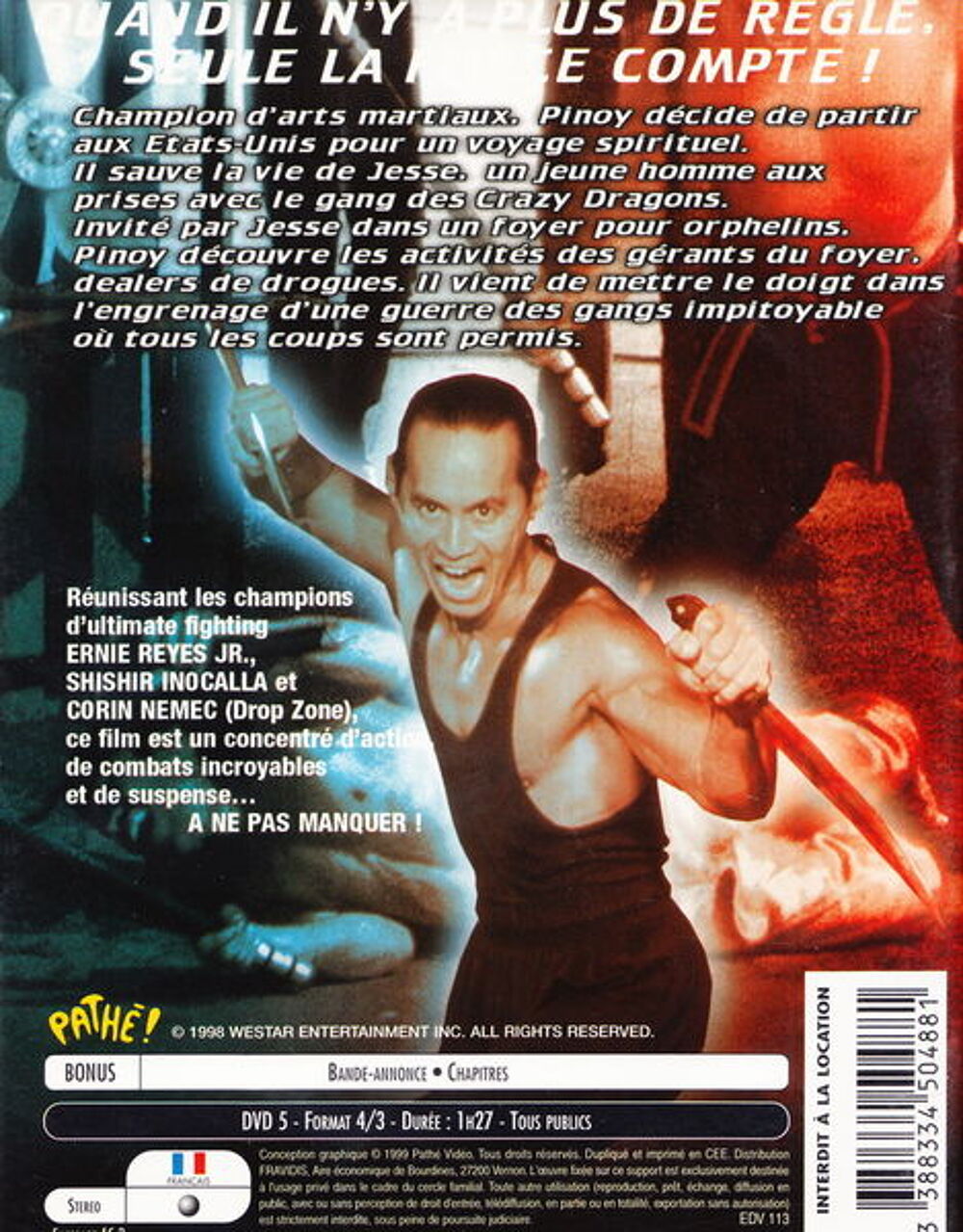 DVD Ultimate fighter
DVD et blu-ray