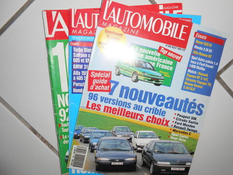 L'automobile magazine 3 liv. 6 Sathonay-Village (69)