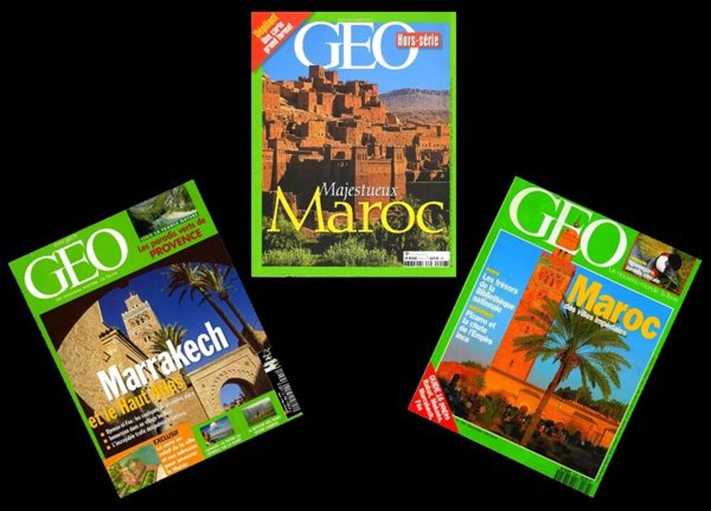 MARRAKECH - g&eacute;o - MAROC / prixportcompris Livres et BD
