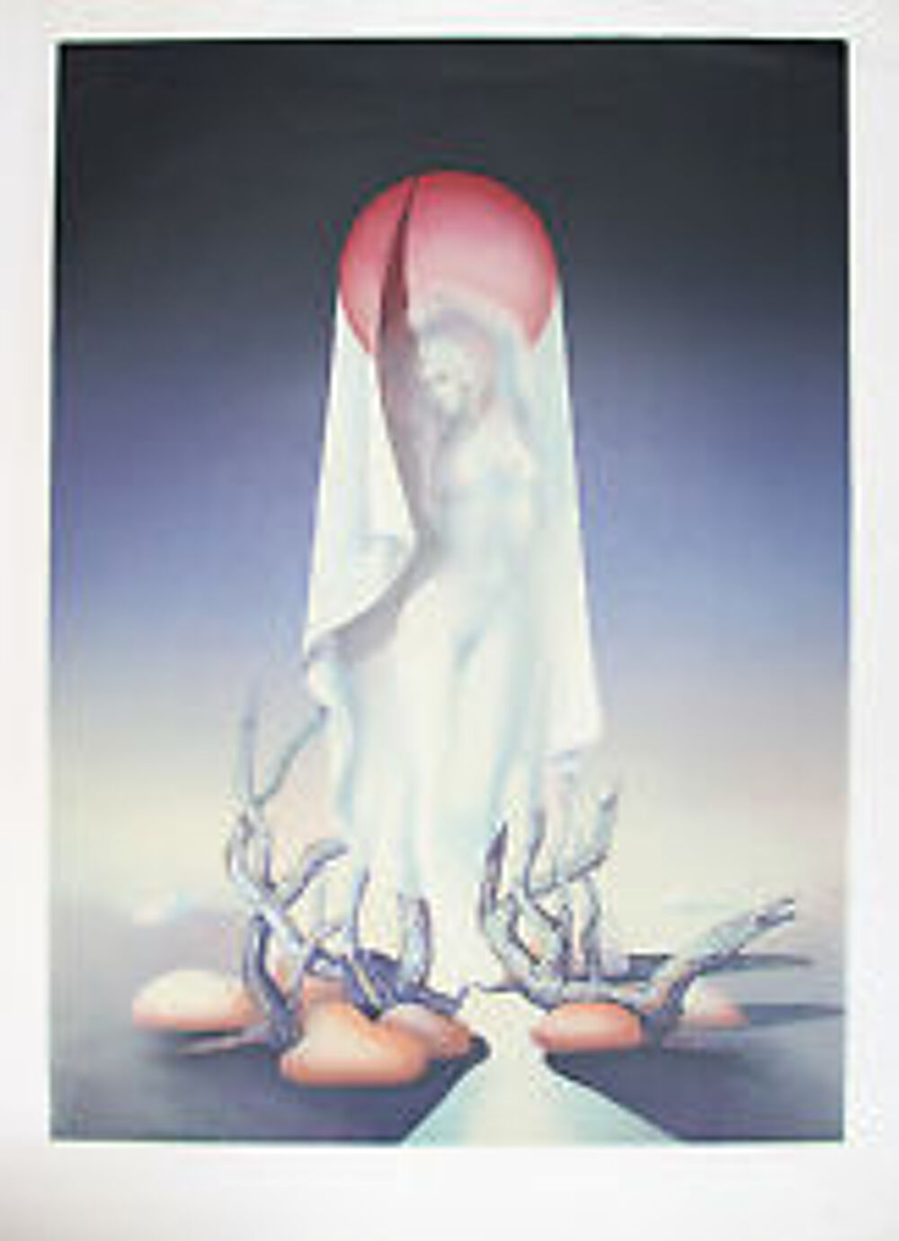 "L'&eacute;clipse" Sign&eacute;e Jean Paul Cleren N&deg; 14/280 
