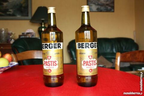 Anciennes bouteilles BERGER JAUNE 20 Lugon-et-l'le-du-Carnay (33)