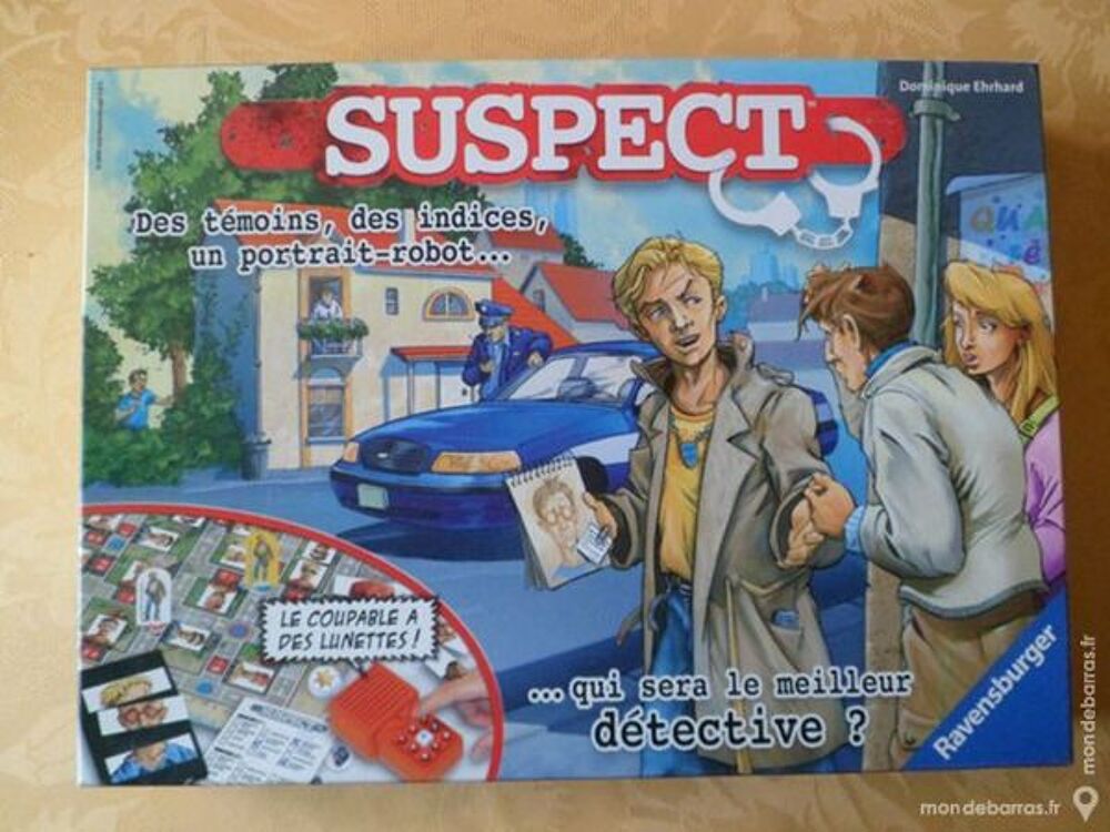 Jeu de soci&eacute;t&eacute; &laquo;suspect &raquo; Jeux / jouets