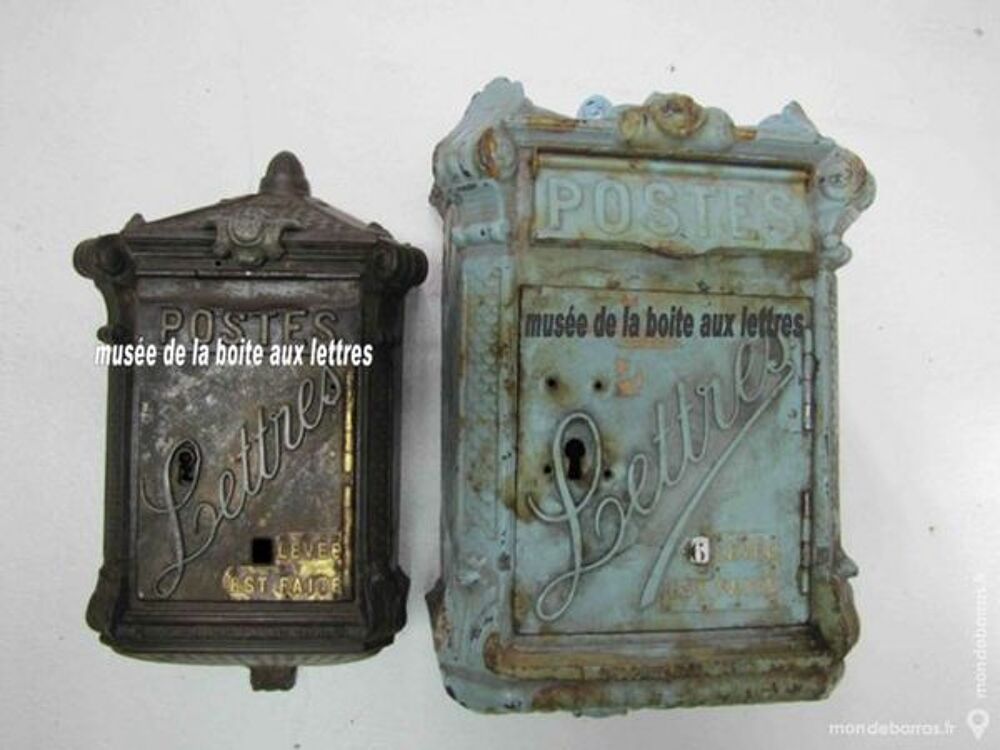 anciennes boites aux lettres ptt facteur 