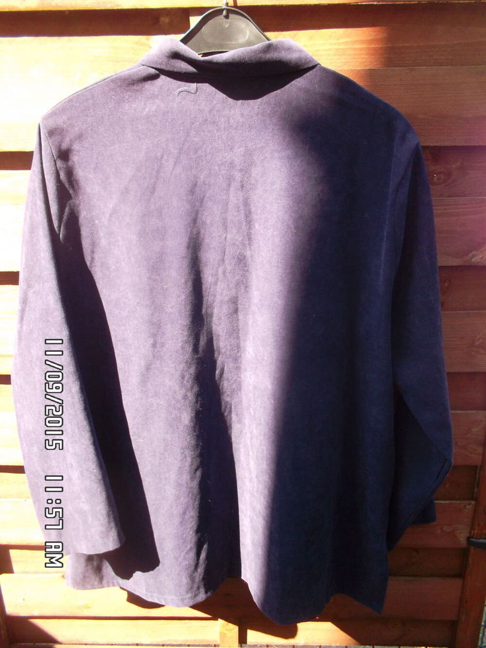 CHEMISIER VIOLET*JUSTE 3E*KIKI60230 Vêtements
