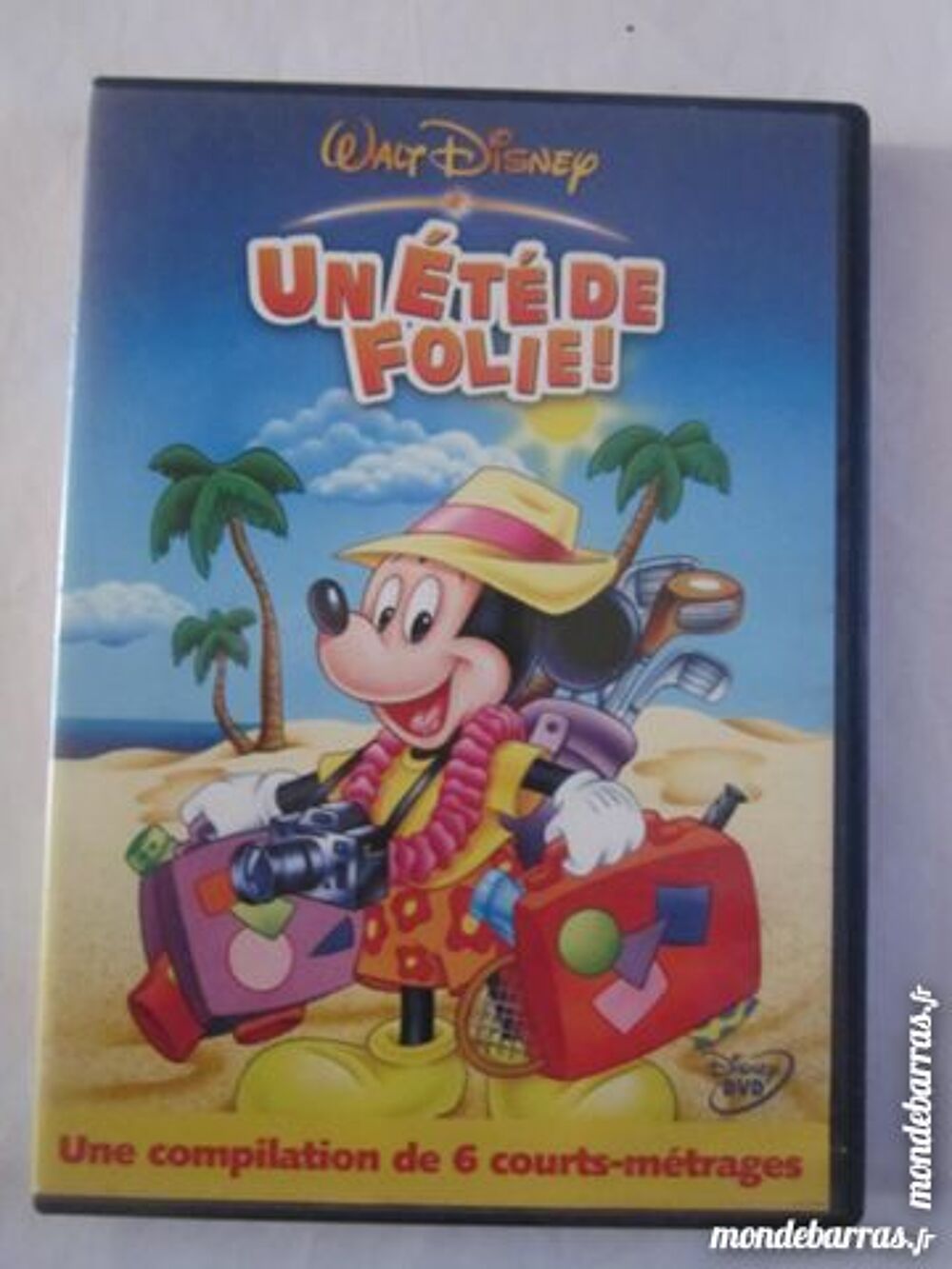 DVD DISNEY - UN ETE DE FOLIE ( mickey ) DVD et blu-ray