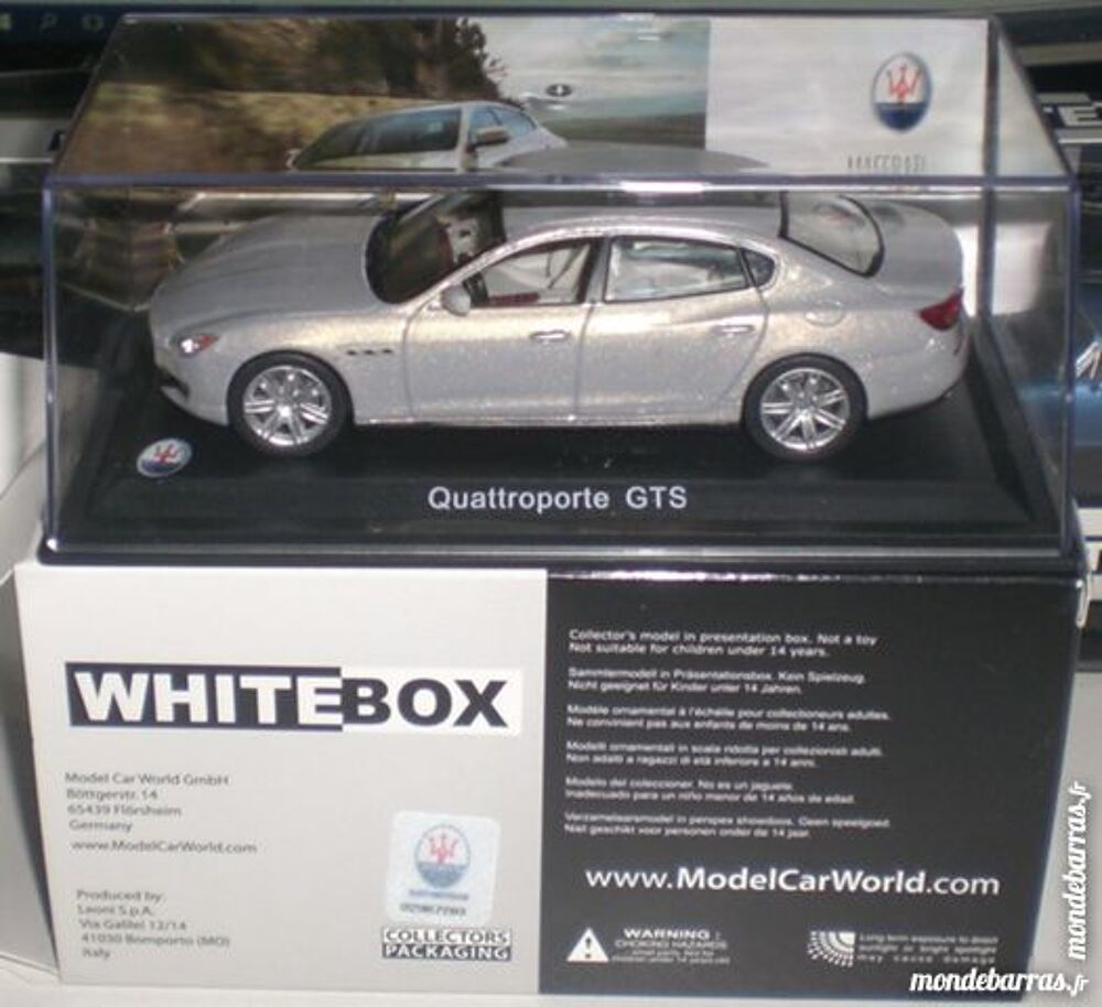 Maserati Quattroporte VI Gts 1/43 White Box Neuf Jeux / jouets