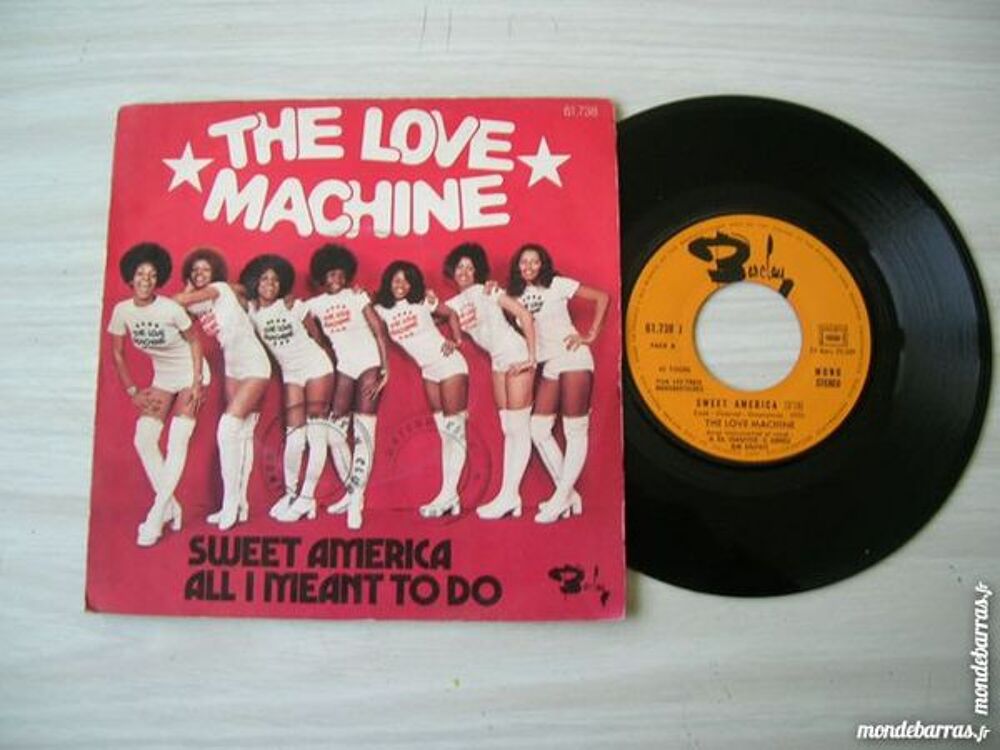 45 TOURS THE LOVE MACHINE Sweet america CD et vinyles