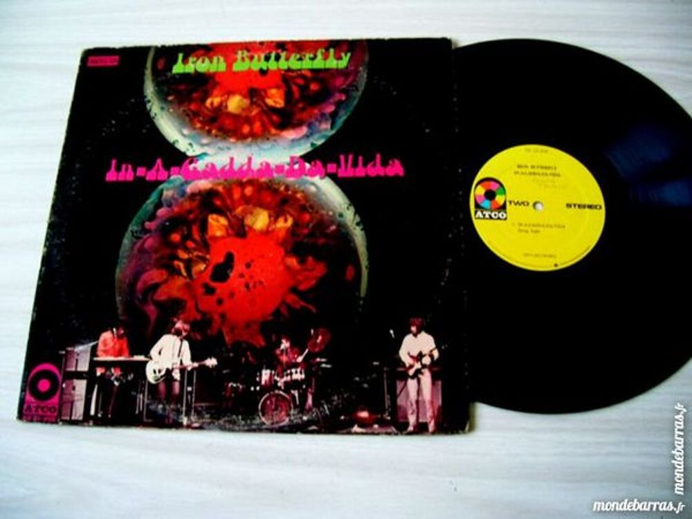 33 TOURS IRON BUTTERFLY In a gadda da vida ORIGIN CD et vinyles