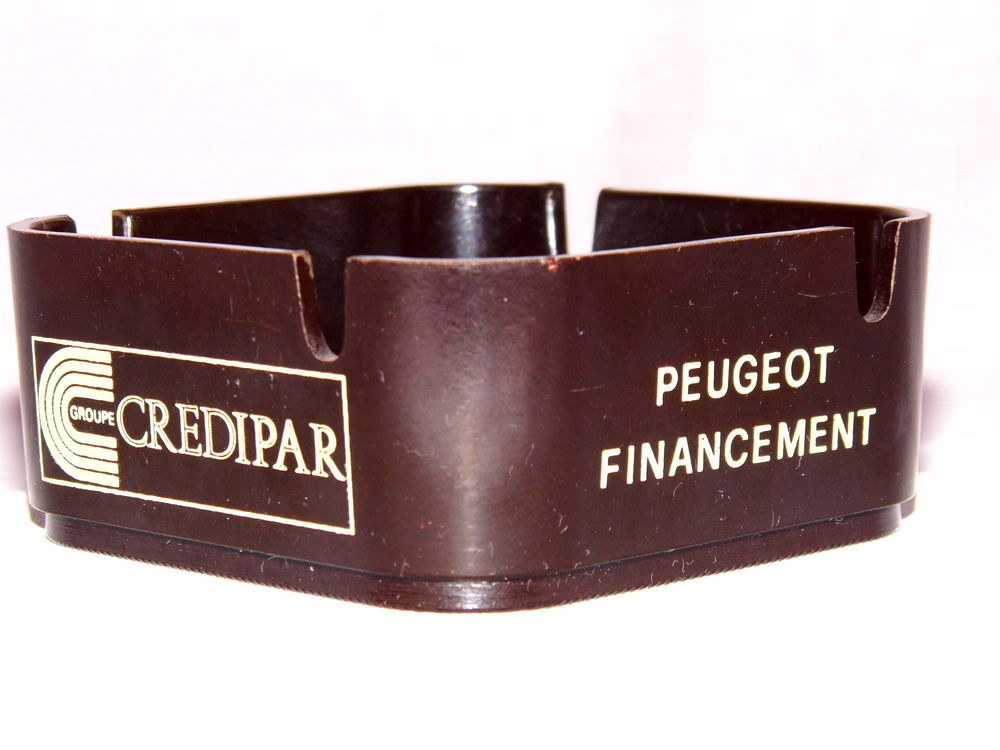 Cendrier publicitaire PEUGEOT TALBOT bakelite 