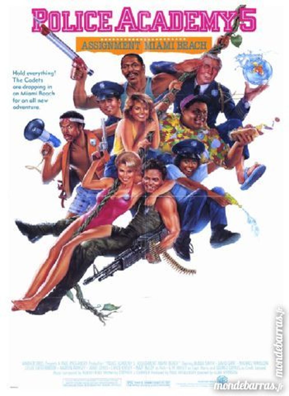 Dvd: Police Academy 5 (454) DVD et blu-ray