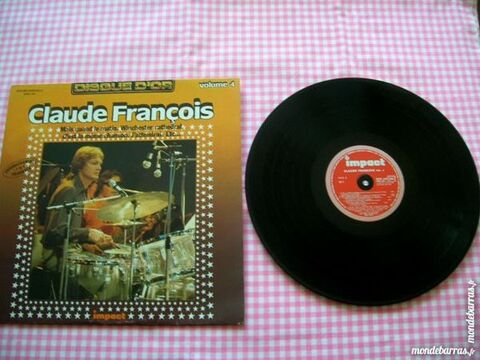 33 TOURS CLAUDE FRANCOIS Disque d'Or Volume 4 28 Nantes (44)