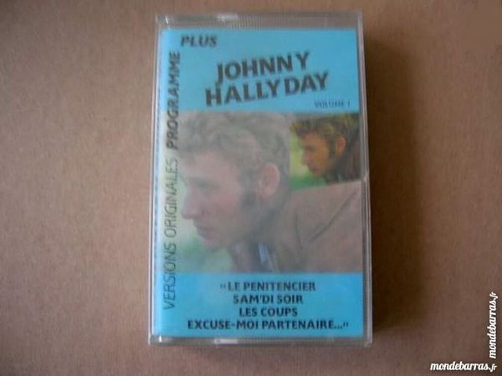 K7 JOHNNY HALLYDAY Programme Plus Vol.1 NEUVE BLISTER CD et vinyles