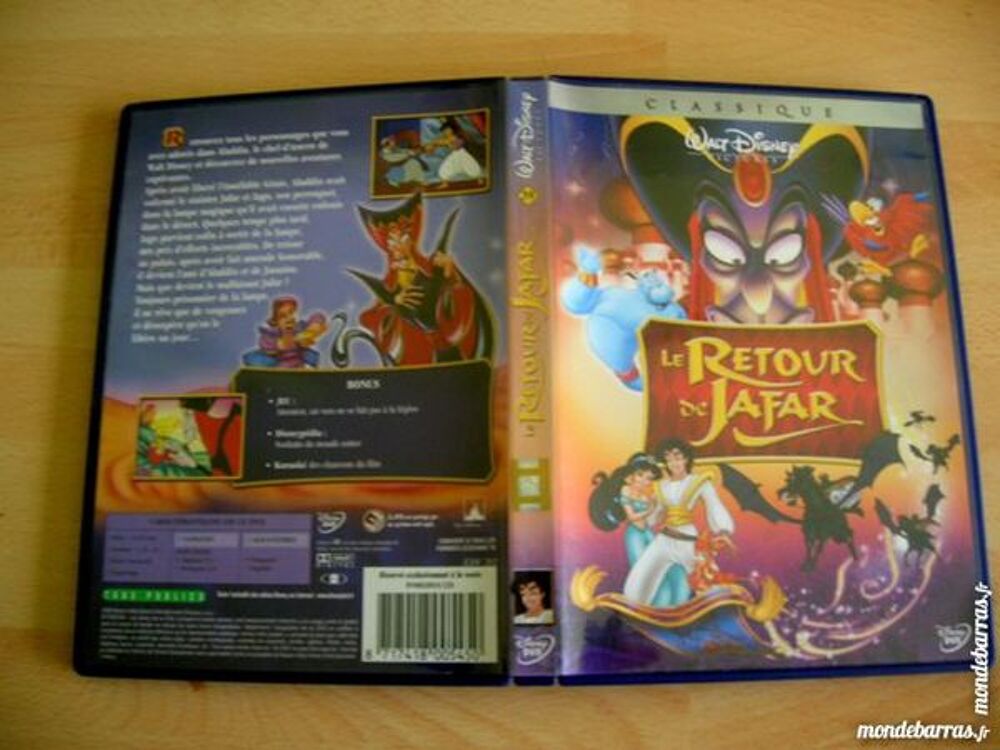 DVD LE RETOUR de JAFAR - W. Disney DVD et blu-ray