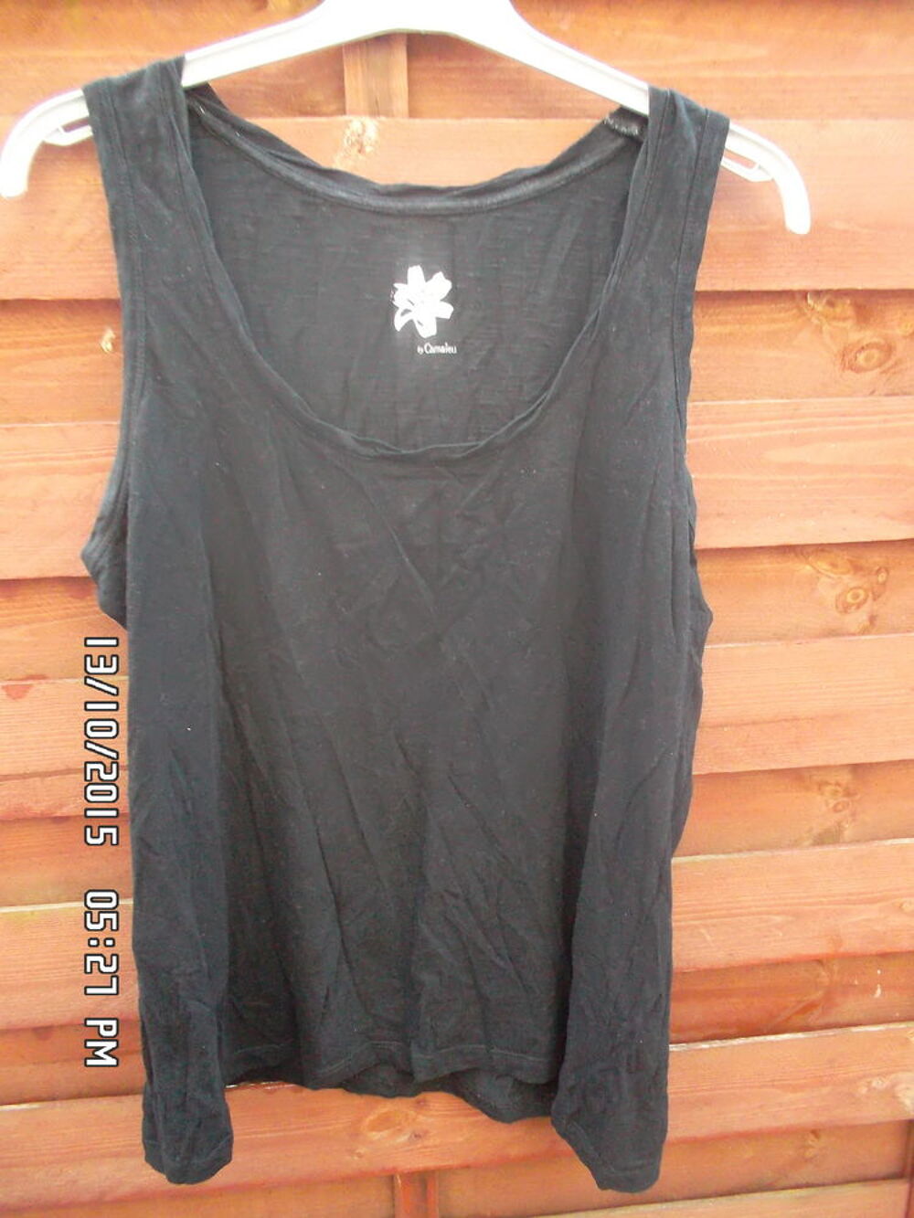 DEBARDEUR NOIR CAMAIEU*JUSTE 1E*KIKI60230 Vêtements