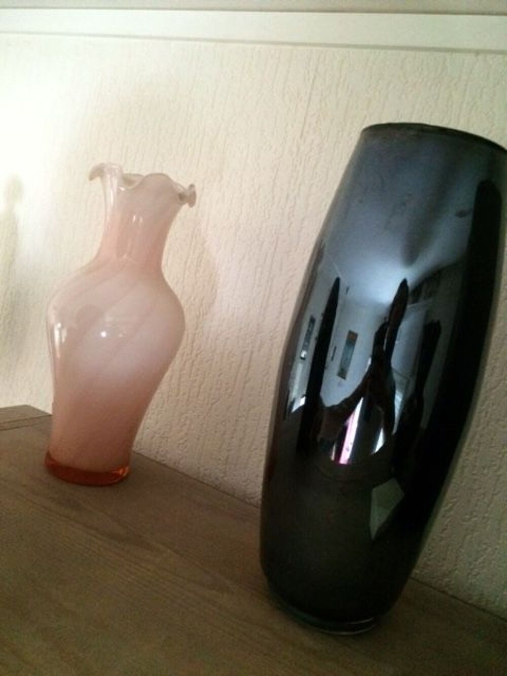 LOT DE 2 VASES Décoration
