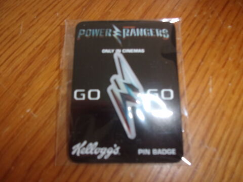 Pin's en forme d'clair Power Rangers (Neuf) 10 Ardoix (07)