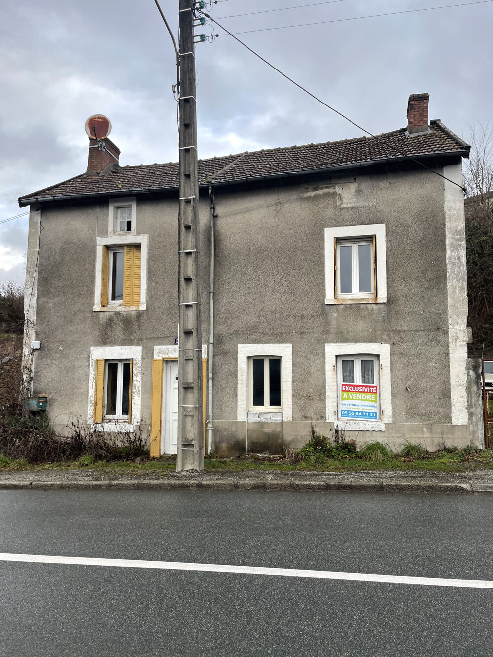 vente Maison - 4 pice(s) - 103 m Bourganeuf (23400)