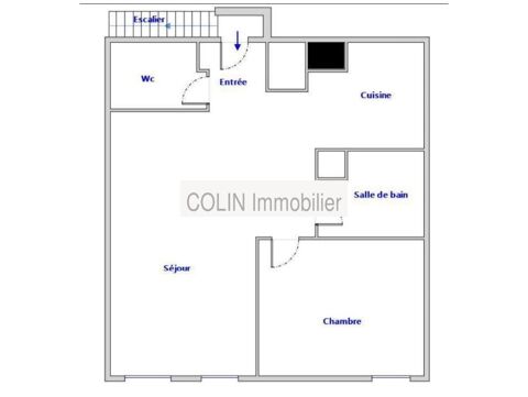  Appartement � louer 2 pi�ces 43 m�