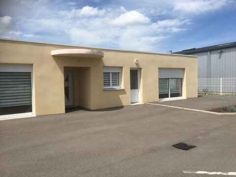 Locaux professionnels : 4 bureaux avec parking 2490 21110 Aiserey