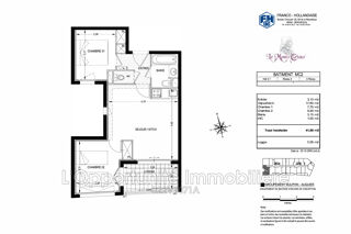  Appartement � vendre 3 pi�ces 41 m�