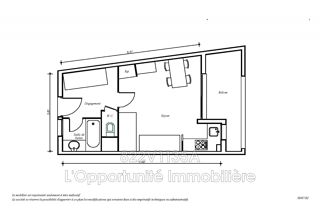  Appartement � vendre 1 pi�ce 27 m�