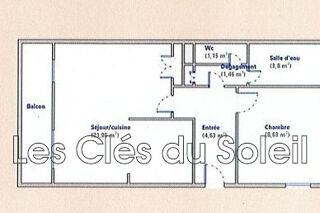  Appartement � vendre 2 pi�ces 42 m�