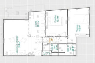  Appartement � vendre 3 pi�ces 81 m�